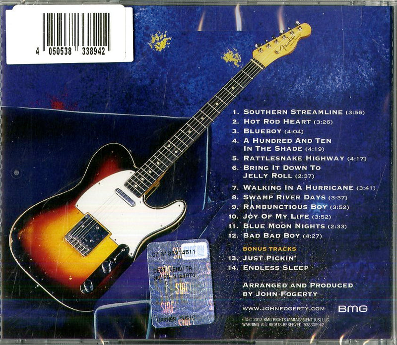 Fogerty John - Blue Moon Swamp Cd 4050538338942