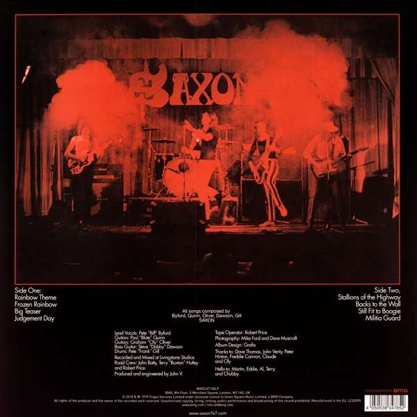 Saxon - Saxon Lp 4050538347852