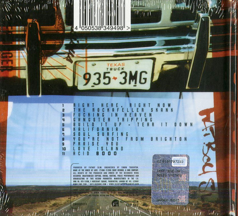 Fatboy Slim - You'Ve Come A Long Way Baby Cd 4050538349498