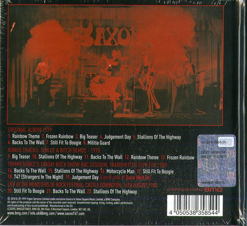 Saxon - Saxon Cd 4050538358544