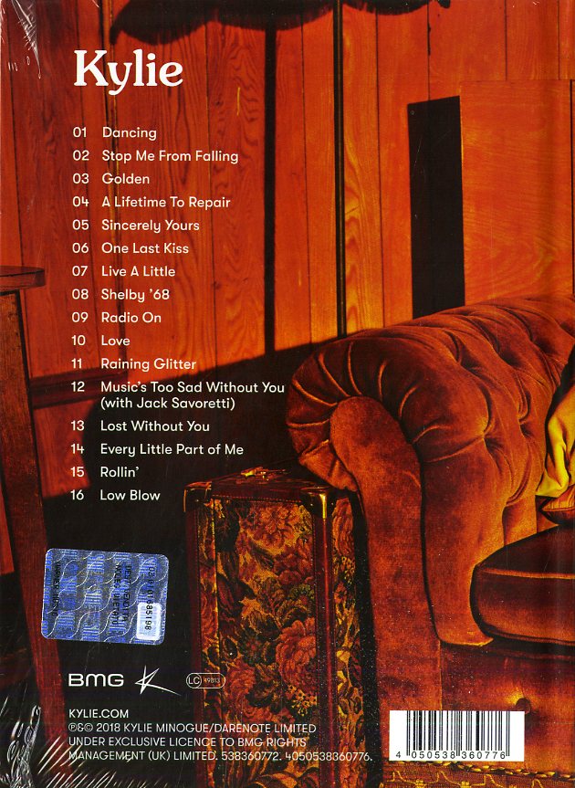 Minogue Kylie - Golden (Deluxe Edt.) Cd 4050538360776