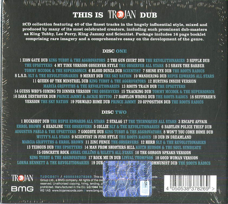 Compilation - This Is Trojan Dub Cd 4050538378269