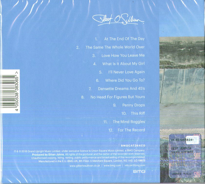 O'Sullivan Gilbert - Gilbert O'Sullivan Cd 4050538383065
