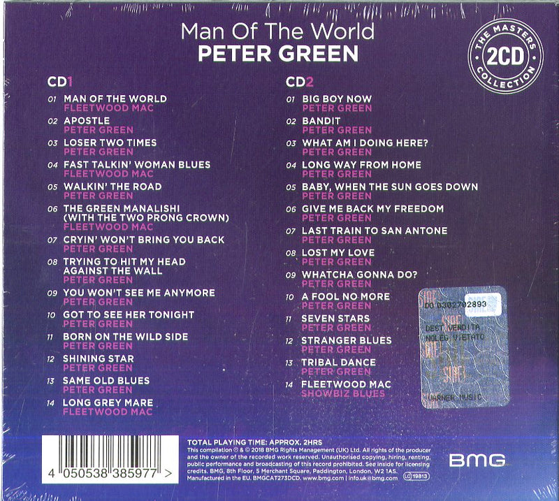 Green Peter - Man Of The World Cd 4050538385977