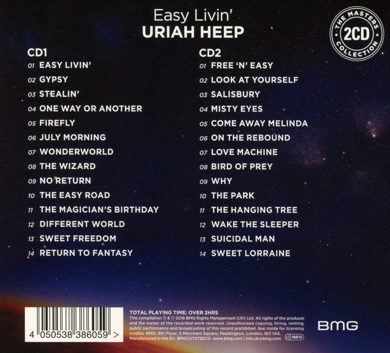 Uriah Heep - Easy Livin' CD 4050538386059