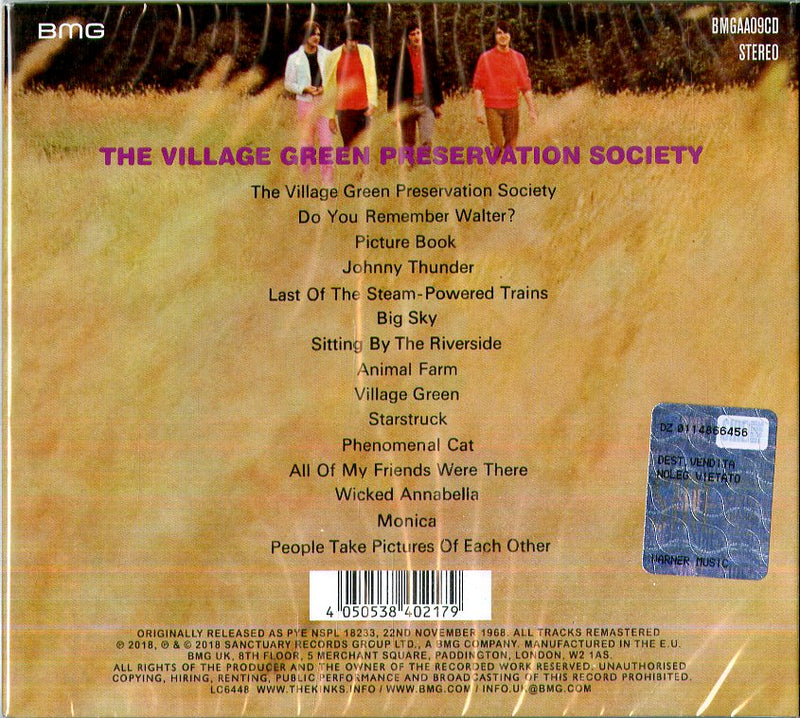 Kinks The - The Kinks Are The Village Green Preservation Society Cd 4050538402179