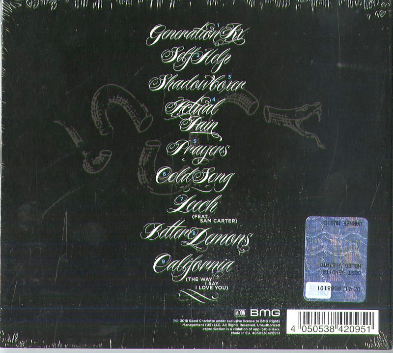 Good Charlotte - Generation Rx Cd 4050538420951