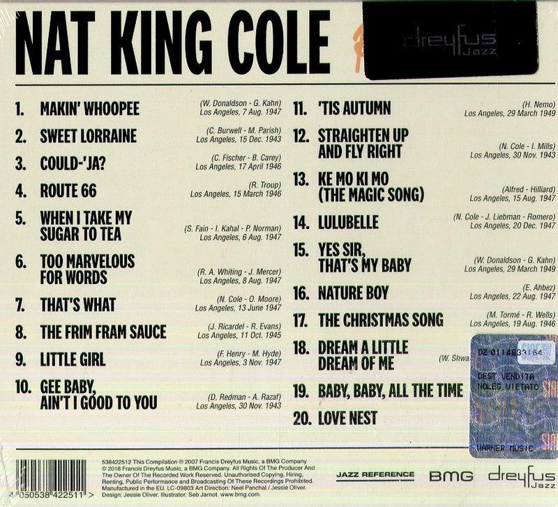 Cole King Nat - Route 66 Cd 4050538422511