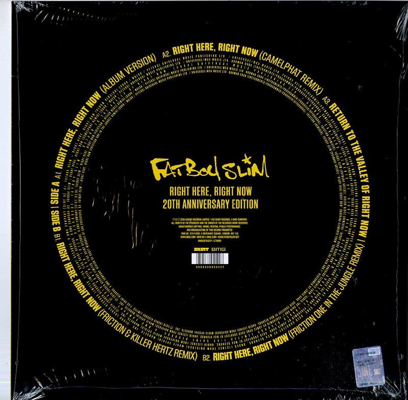Fatboy Slim - Right Here, Right Now Remixes (Rsd 2019) Lp 4050538455427