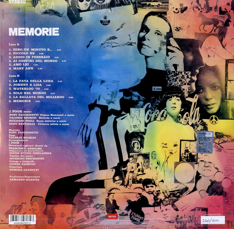 Pooh - Memorie (Rsd 2019) Lp 4050538478723