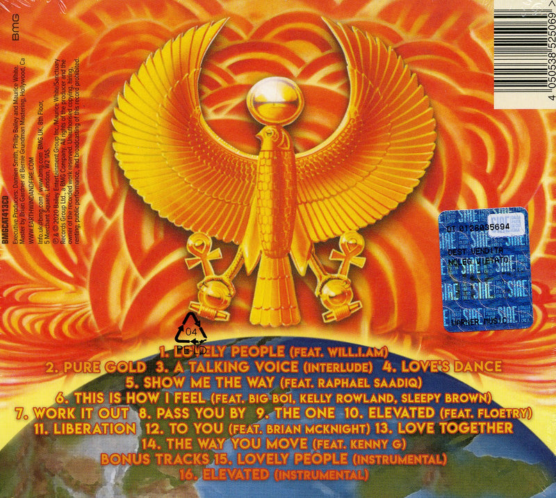 Earth, Wind & Fire - Illumination Cd 4050538525069