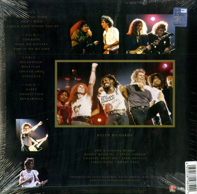 Richards Keith & The X-Pensive Winos - Live At The Hollywood Palladium (Vinyl Red) Lp 4050538588200