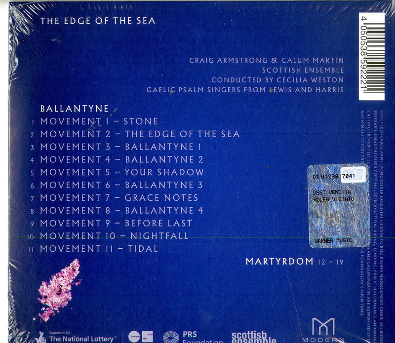 Armstrong Craig, Calum Martin - The Edge Of The Sea Cd 4050538592221