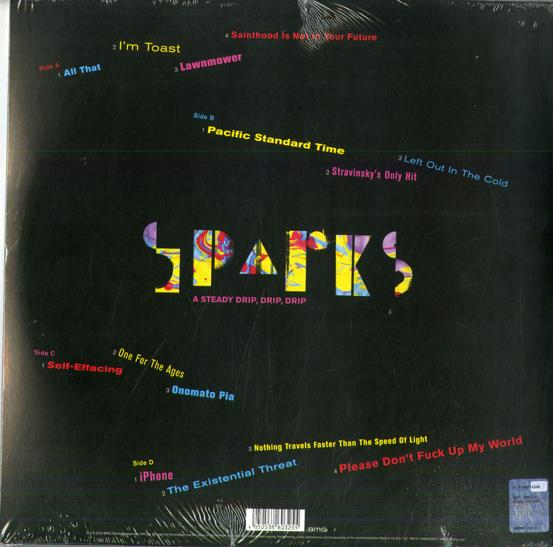 Sparks - A Steady Drip, Drip, Drip (Vinyl Splatter Picture Disc) Lp 4050538603255