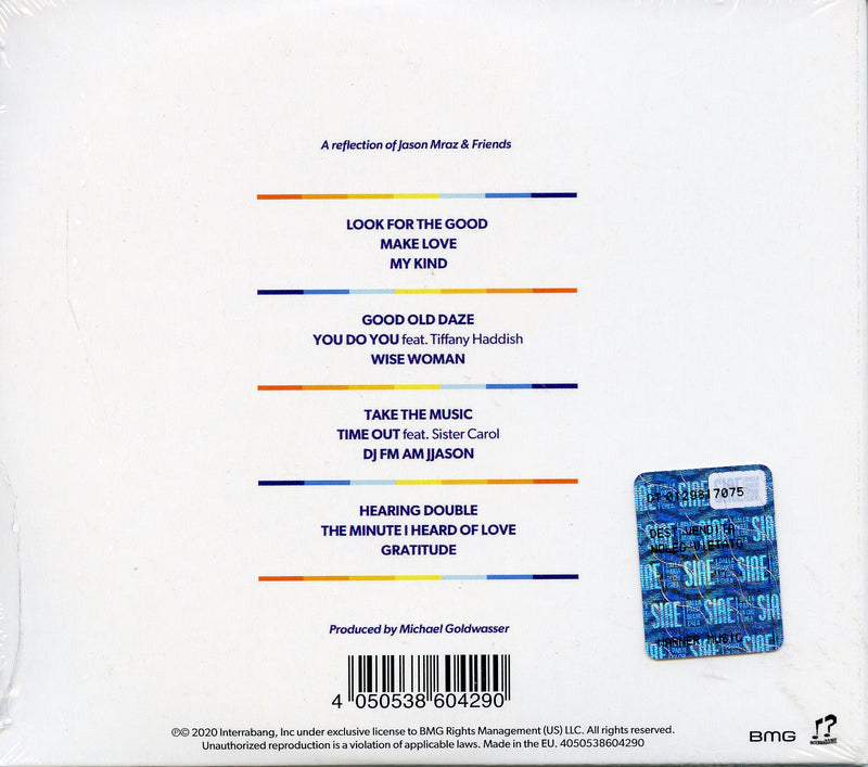 Mraz Jason - Look For The Good Cd 4050538604290