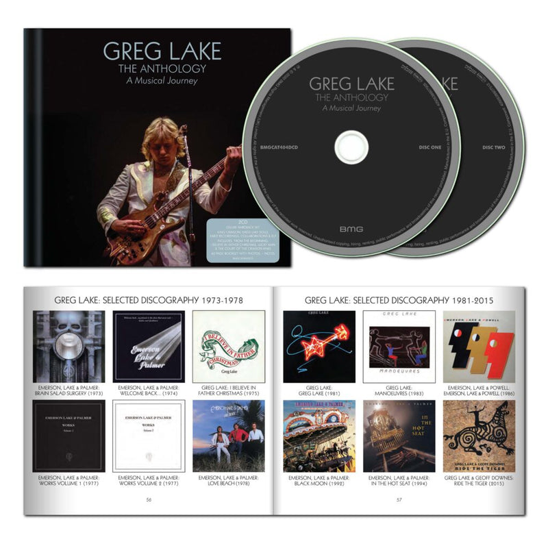 Lake Greg - The Anthology: A Musical Journey (Deluxe Edt.) Cd 4050538607499