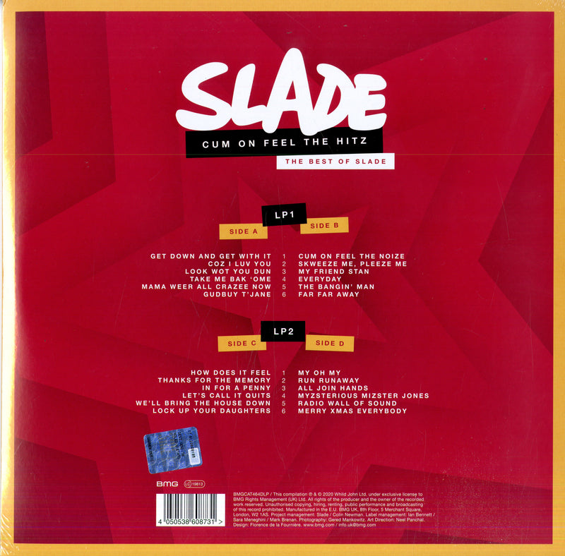 Slade - Cum On Feel The Hitz - The Best Of Slade Vinile LP - Vinyl record 4050538608731