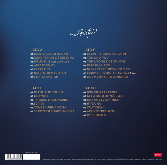 Pavone Rita - RaritÃ ! (Vinile Bianco) Lp 4050538608762