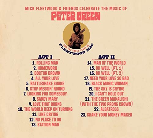 Fleetwood Mick And Ffriends - Celebrate The Music Of Peter Green And The Early Years Of Fleetwood Mac (2Cd+Br) Cd 4050538618419