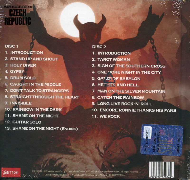 Dio - Holy Diver Live Cd 4050538629644