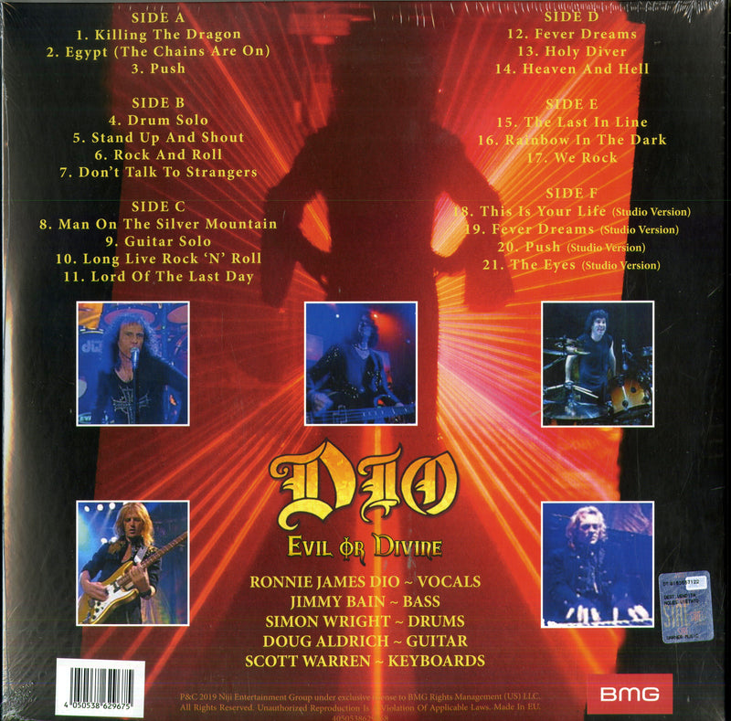 Dio - Evil Or Divine Live In New York Lp 4050538629675