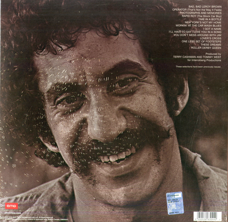 Croce Jim - Photographs & Memories His Greatest Hits Lp 4050538630442