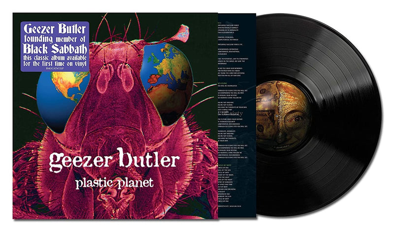 Butler Geezer( Bassista Black Sabbath) - Plastic Planet Lp 4050538633030