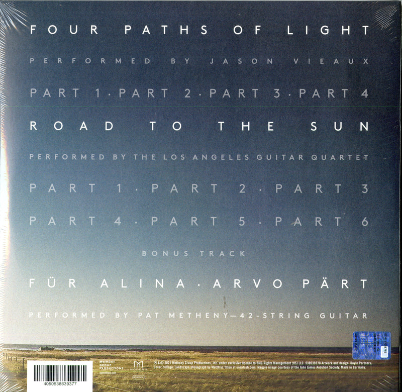 Metheny Pat - Road To The Sun Lp 4050538639377
