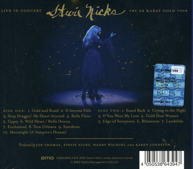 Nicks Stevie - Live In Concert The 24 Karat Gold Tour Cd 4050538643947