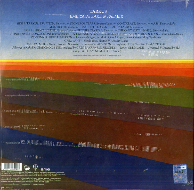 Emerson, Lake & Palmer - Tarkus (Rsd 21) Lp 4050538652963