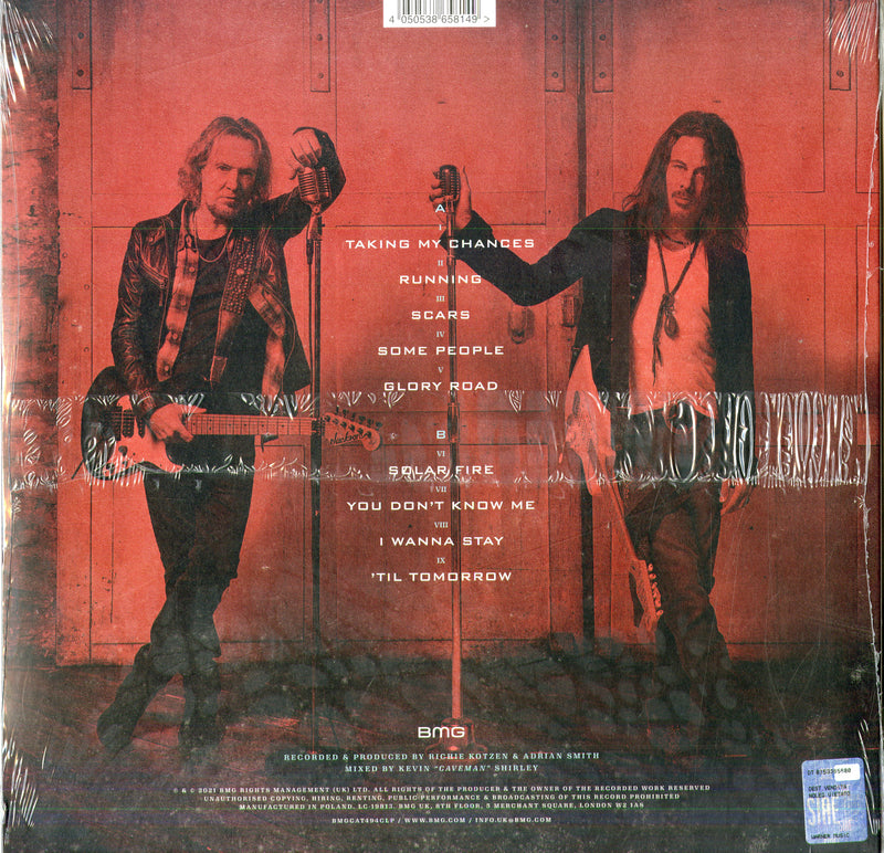 Smith Adrian & Kotzen Richie - Smith Kotzen (Vinyl Red, Black Smoke) Lp 4050538658149