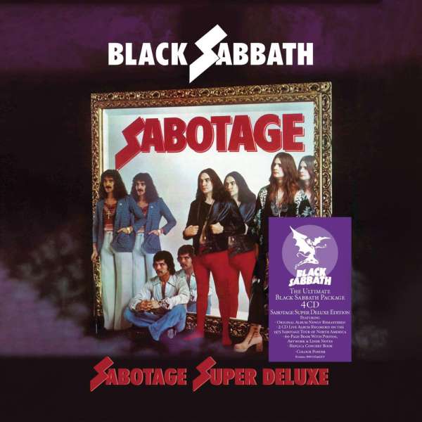 Black Sabbath - Sabotage (Super Deluxe Box Set 4 Cd) Cd 4050538659597