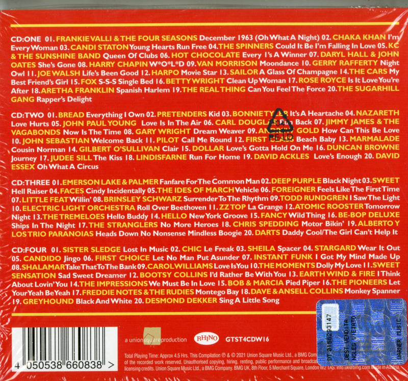 Compilation - Greatest Ever Decade 70S (Box 4 Cd) Cd 4050538660838