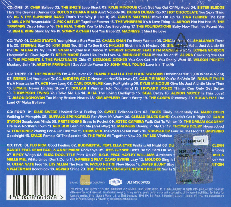 Compilation - Ultimate Car Sing-A-Long Cd 4050538661378