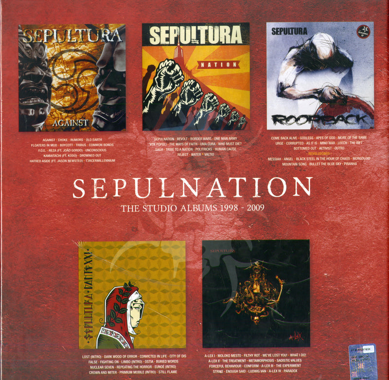 Sepultura - Sepulnation The Studio Album Lp 4050538670844