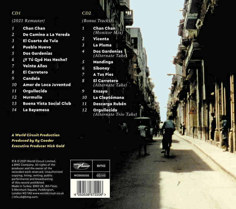 Buena Vista Social Club - Buena Vista Social Club (25Th Anniversary Deluxe Edt. Remastered) Cd 4050538672206