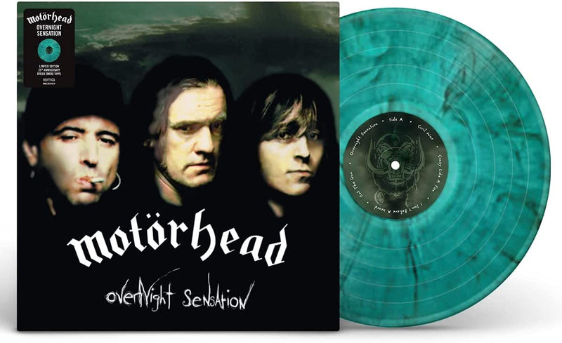 Motorhead - Overnight Sensation (Black & Green Vinyl) Lp 4050538675740