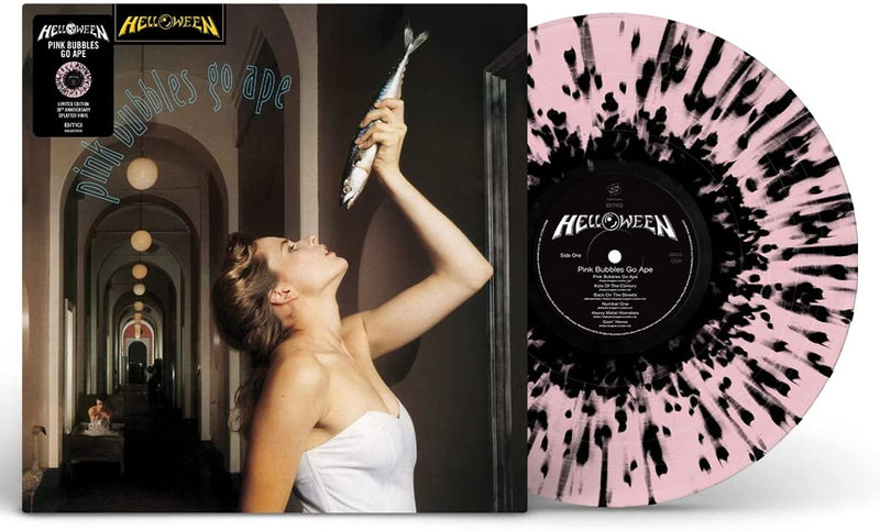 Helloween - Pink Bubbles Go Ape (Pink & Black Vinyl) Lp 4050538675757