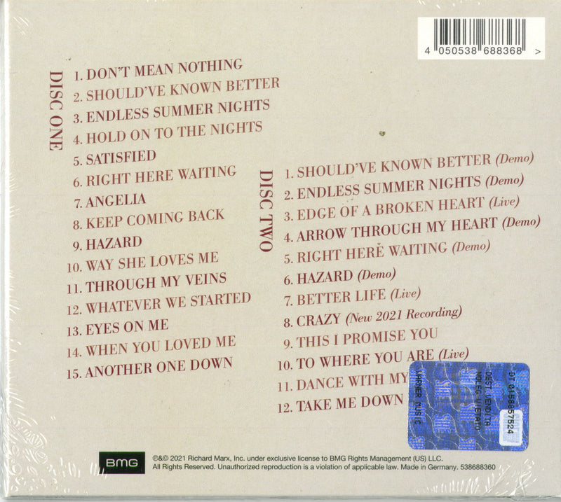 Marx Richard - Stories To Tell Greatest Hits And More Cd 4050538688368
