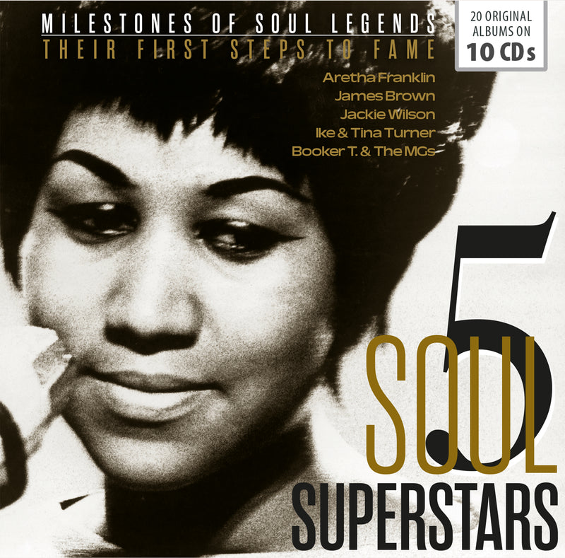 Compilation - 5 Soul Stars - Their First Steps To Fame Cd 4053796005014
