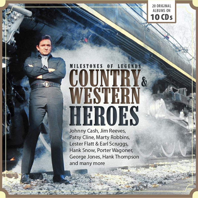 Compilation - Country & Western Heroes-Milestones Of Legends Cd 4053796005465