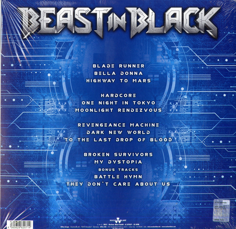 Beast In Black - Dark Connection Lp 4065629620714