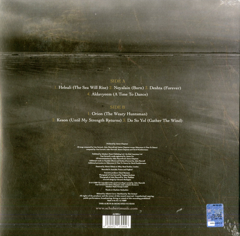 Gerrard Lisa - Burn (Vinyl White Edt.) Lp 4260472170458