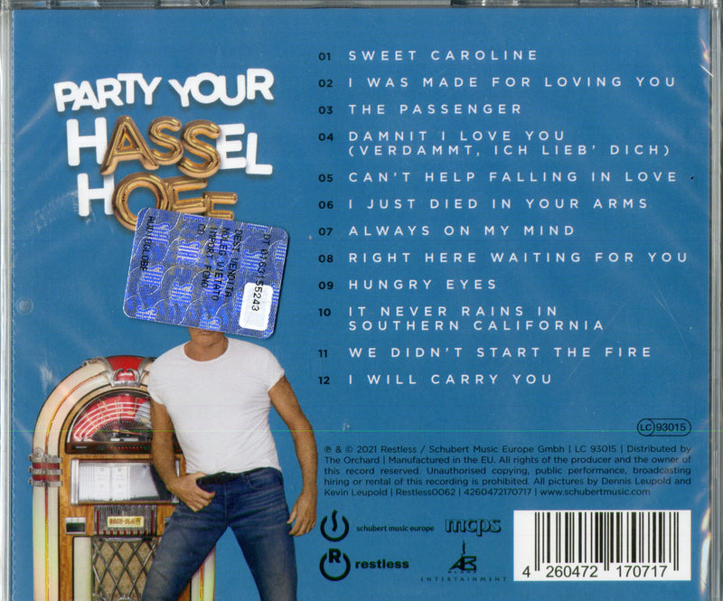 Hasselhoff David - Party Your Hasselhoff Cd 4260472170717