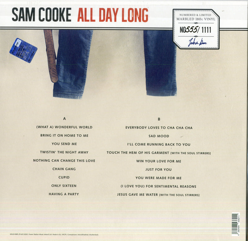 Cooke Sam - All Day Long (180 Gr. Vinyl Violet Marbled Limited Edt.) Lp 4260494436211