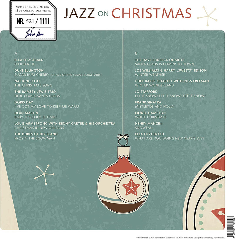 Compilation - Jazz On Christmas Lp 4260494436396