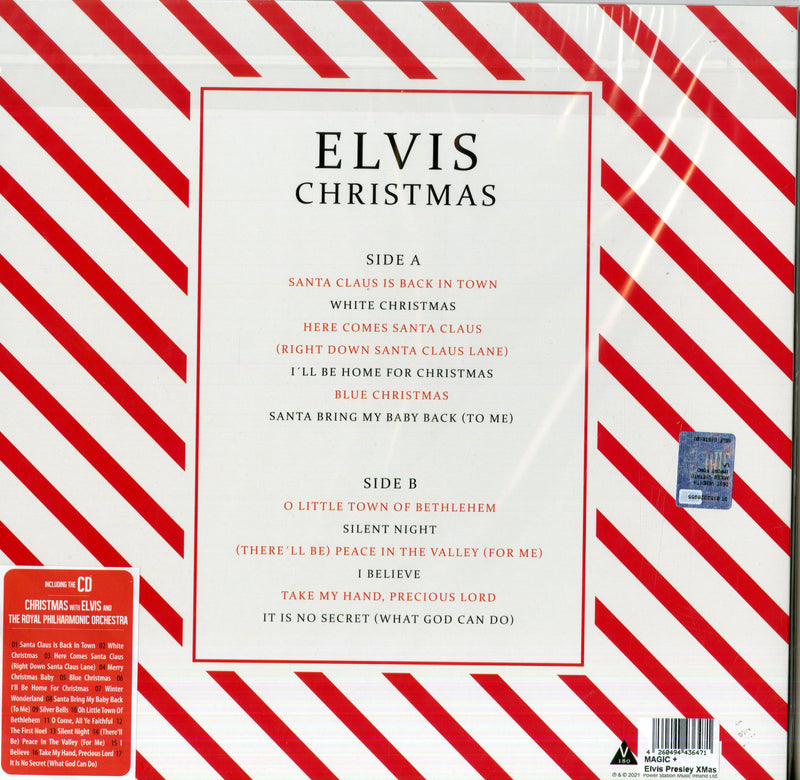 Presley Elvis - Christmas + Rpo (Lp + Cd) Lp 4260494436471