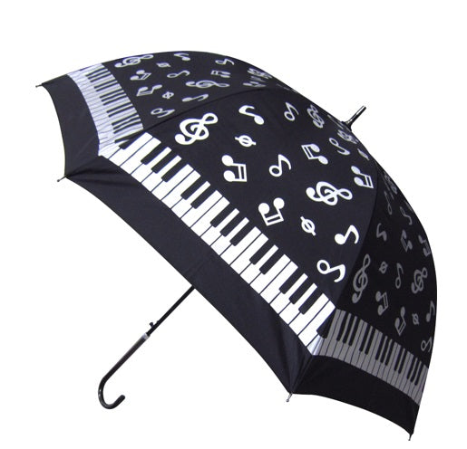 Ombrello - Ombrello Black And White Music Notes/Keyboard