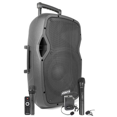 Portable Sound System  12" BT, UHF M+BP