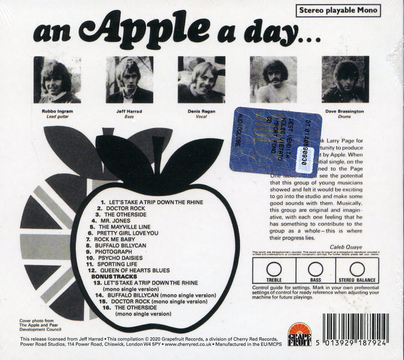 Apple - An Apple A Day Cd 5013929187924